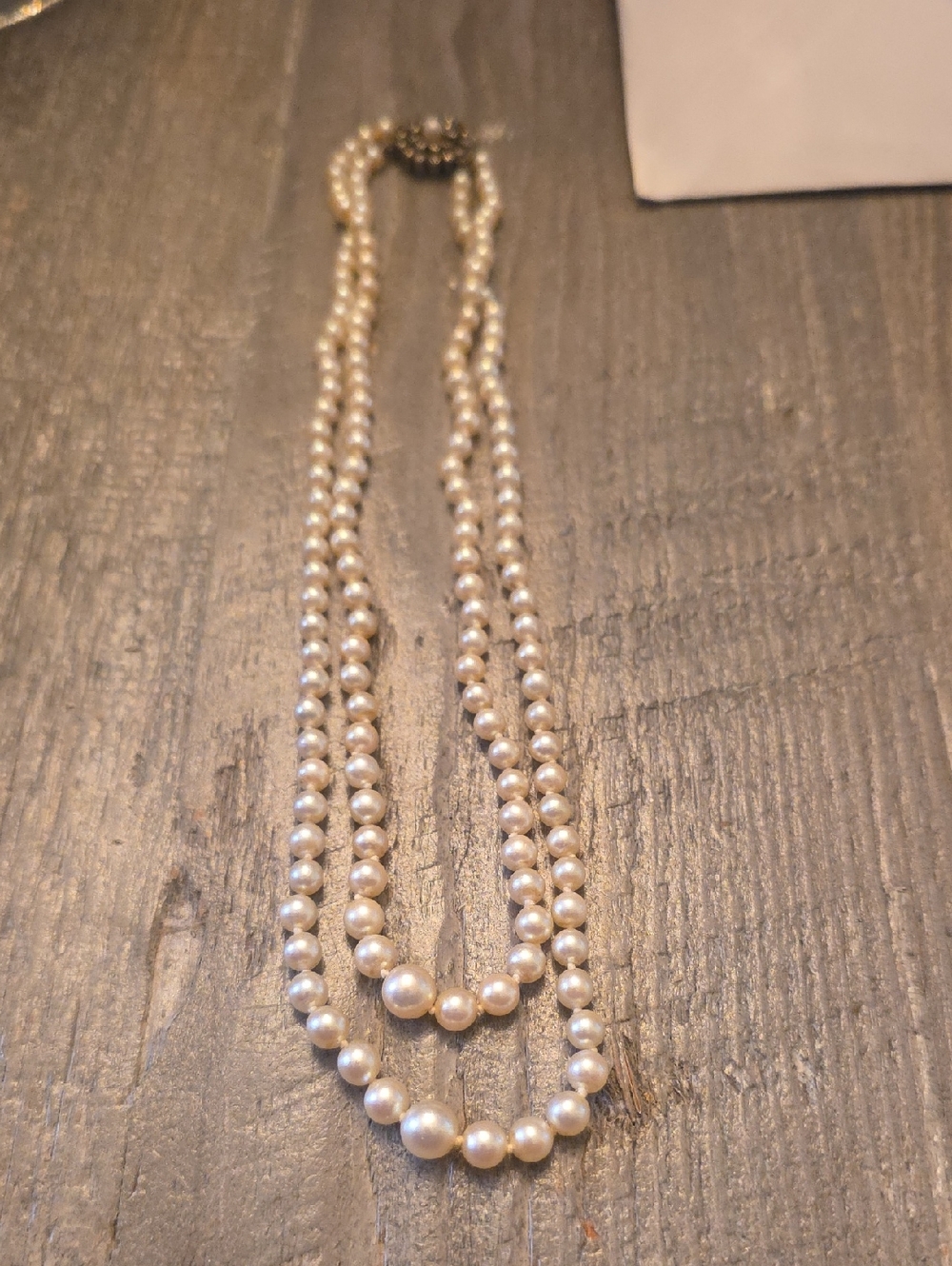 Classic-tahitian Pearl Necklace - White